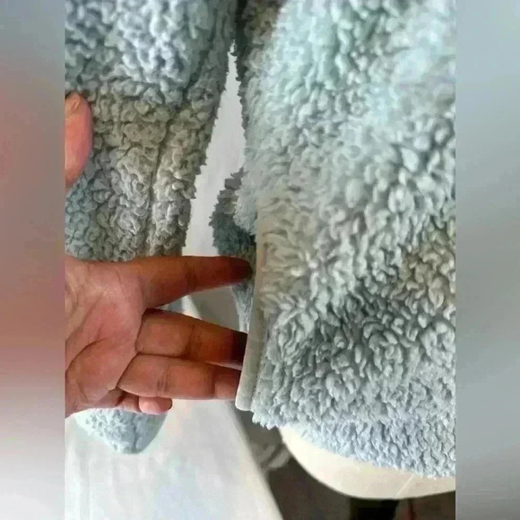 The North Face Suave Oso Zip Fleece Hoodie (XL (Size 18)- Starlight Blue - Picture 7 of 12